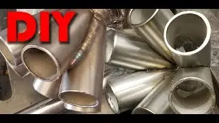 DIY Turbo Manifold Merge Collector How to Video (6-1 Vband Inlet)