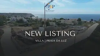 Contemporary 3-bed villa with pool & sea views, under construction in Praia da Luz BPA5485-5