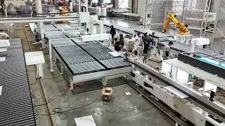 German customer's intelligent production line for panel furniture #PMSK