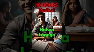 Trick Your Brain to Study 10 Hours! 🤯 Best Study Tips #studytips #examtips