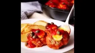 HOW TO MAKE: Simmered Cheese-Stuffed Meatballs [FOOD-TuT]
