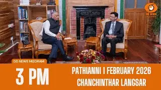 DD News Mizoram Chanchinthar Langsar | 1 February 2026 | 3:00 PM