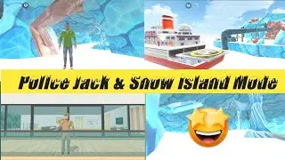 Jack Police uniform & Snow  Theme mode #indiantheftauto