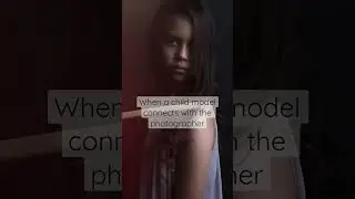 Wow! Child model connecting with the camera. 🤩🤯😮#kidmodel #btsshorts #modeling #shorts