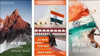 Happy Independence Day 2019 full screen Whatsapp status || Indian army 2019 || S k feeling status