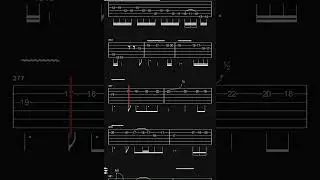 Dream Theater - Breaking All Illusions guitar solo tab