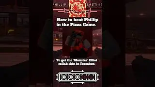 How To Get the Monster Elliot Collab Skin #roblox #forsaken #elliot #pizzagame #tutorial #fyp