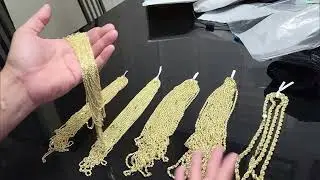 HAWAII ROPE CHAINS! ANOTHER ALMOST 2 KILO 14K ROPE CHAIN ORDER!