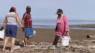 Garabito limpia r&iacute;os y playas como agradecimiento por entrega de diarios.