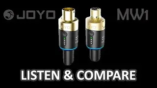 Обзор беспроводной микрофонной системы XLR Joyo MW-1
