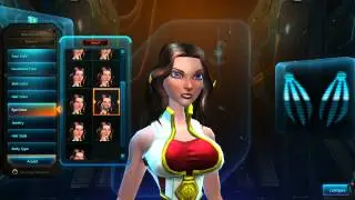 Wildstar Character Creation - Dominion - Female Cassian