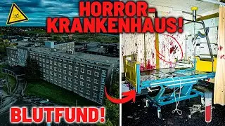 Verlassenes HORROR-KRANKENHAUS!🩸🏥 - Gruseligster LOSTPLACE der WELT?👻 - #halloween  #special 🔪🩸