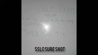 SSLC SURE SHOT✨️🪄💍
