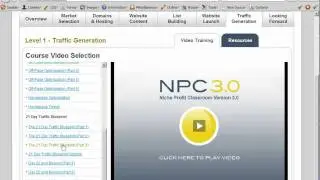 A Quick Tour of Niche Profit Classroom