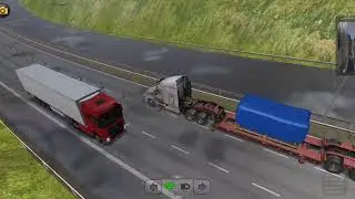 Truck Simulator : Ultimate | Peterbilt Model 579 2018 | Raining 🌧️ | Zuuks | Mobile Gameplay 