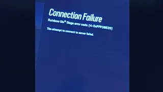 How To Resolve Rainbow Six Siege Error Code 4-0xFFF0BE26?