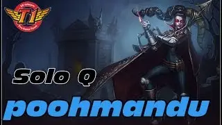 SKT T1 K Poohmandu - Vayne [Quadrakill] ,Kor Solo Rank Full Movie [푸만두 원딜 베인 ,쿼드라킬]