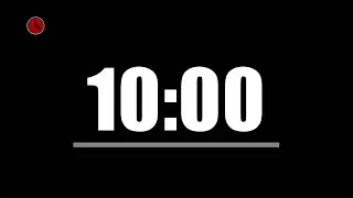 10 Minute Timer for Exercise, Game, Quiz, or Cooking
