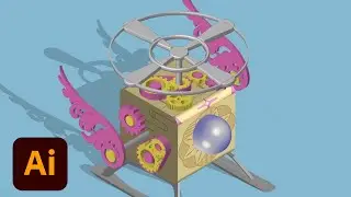 Adobe Illustrator Daily Creative Challenge - 3D Artwork | Adobe Creative Cloud