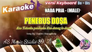 PENEBUS DOSA - Charles Hutagalung ll KARAOKE ROHANI KRISTEN NADA PRIA (MALE)  Do = Dis