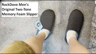RockDove Men's Original Two-Tone Memory Foam Slipper