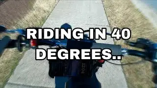 RIDING The TUTTIO SOLEIL 01 In 40 DEGREES..