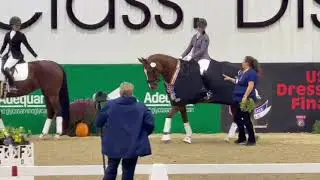 Awards ceremony US Dressage Finals Training Level Open