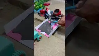 Mini Tractor Construction 🚜 | DIY Cement Mixer | Toy Tractor Wala Video 2025