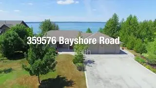 Luxury Waterfront Real Estate Property Video in Leith Ontario