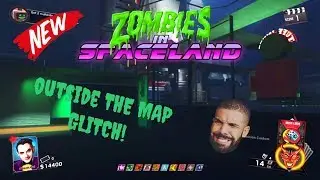 *NEW* METHOD | HOW TO GET OUT OF/ UNDER THE MAP ON SPACELAND | INFINITE WARFARE ZOMBIES