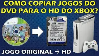 COMO COPIAR JOGO DO DVD PARA O HD DO XBOX 360? TUTORIAL AURORA - COPIAR JOGO DO DVD PARA GOD OU XEX