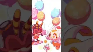 Cream and firiends💗 #cream #sonic #shadow #tails #amy #blaze #friends  #edit
