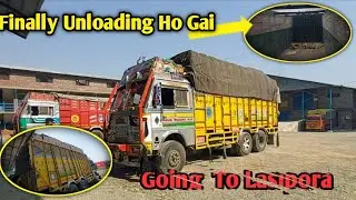 Finally  Unloading  HoGai //Going To LasiPora./@IndianTruckingVlog @jk11wale7