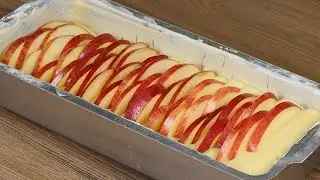 Si tienes manzanas en casa entonces haz esta receta que est&aacute; muy riqu&iacute;sima y sabrosa.
