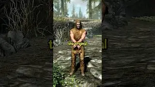 😱 Истинное лицо Драконорождённого раскрыто! #skyrim #игры #шорты