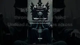 Death Grunge Requiem - Karthus Awakens #karthus #DeathGrunge #LoL #RequiemGrunge #fanmade #new #ai