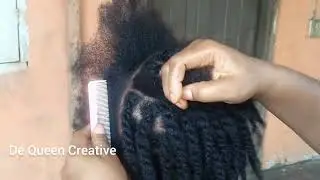 How to do loose twist hairstyle on natural hair