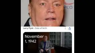 Happy birthday Larry flynt @hollywood #hustler
