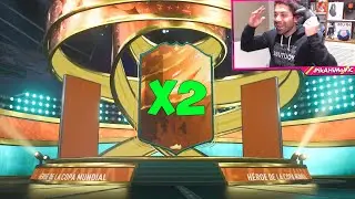 SACO 2 H&Eacute;ROES DEL MUNDIAL EN EL SOBRE DE 20 JUGADORES +84! 🔥 DAVID SILVA 87 FLASHBACK SBC! FIFA 23
