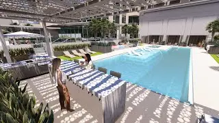 ELECTRA TOWER POOL REDESIGN - San Diego, CA