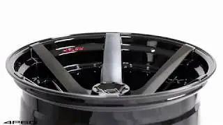 4Play 4P60 Black truck wheels at Wheelsmart Rims