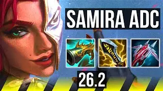 SAMIRA & Nautilus vs EZREAL & Pyke (ADC) | 60K damage, 5k gold comeback | EUW Master | 26.2