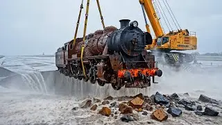 Restoring an 80-Year-Buried German Steam Locomotive into a Running Masterpiece