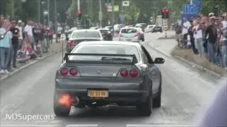 BEST OF JDM CARS - FLAMES, BURNOUTS, REVS & SOUNDS!