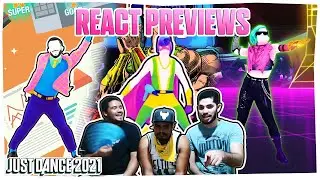 REACT to New JUST DANCE 2021 Previews