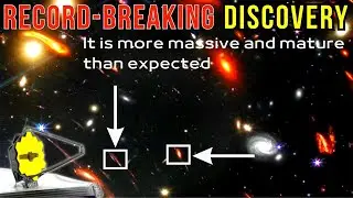 A Cosmic Puzzle: How Did a Baby Galaxy Become So Big and Bright?