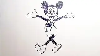 How To Draw Mickey Mouse + New Art Giveaway!