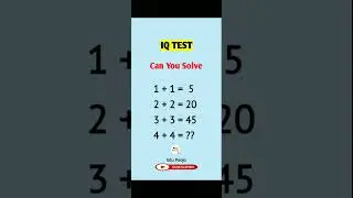 🔴Live IQ Test  #iq #quiz #question #ias