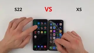 Samsung S22 vs iPhone XS | SPEED TEST