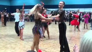 Писанкин Даниил-Марухина Арина, J-II, Cha-Cha, AOC 2015